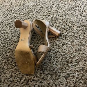 Marc fisher cream sandals